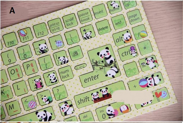 Adesivo para Teclado Coreano Adesivo De Parede Cabeceira ~ Adesivo para Teclado Coreano